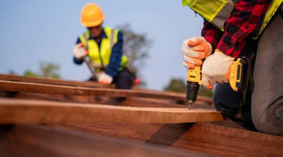 Professional New roof installation in Fairbanks, IN